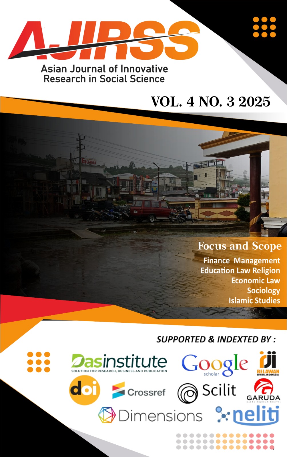 View Vol. 4 No. 3 (2025): AJIRSS: Asian Journal of Innovative Research in Social Science